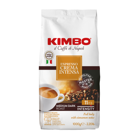 Café Grain Crema Intensa Kimbo x 1Kg
