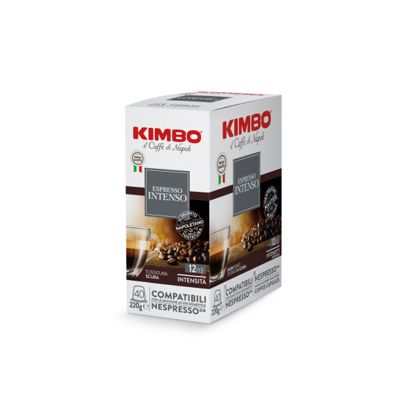 Capsules Café Intenso Kimbo pour Nespresso® x 40