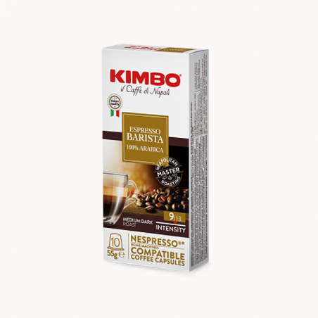 Capsules Café Barista Kimbo pour Nespresso® x 10