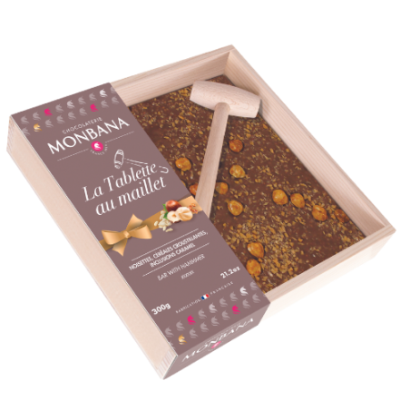 Tablette Maillet chocolat au lait - Monbana - 300gr