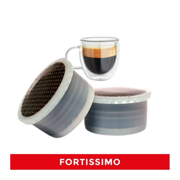 Capsules Café Fortissimo Neroristretto pour Lavazza Point x 100