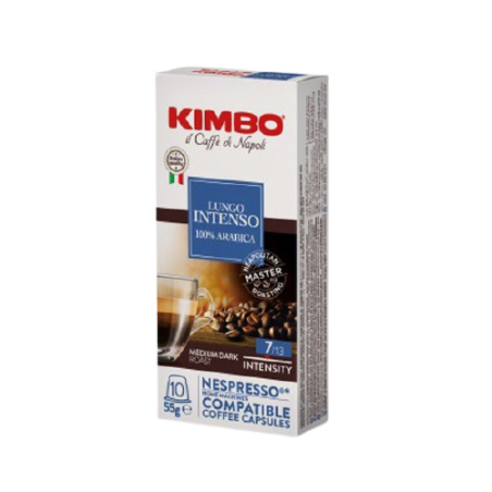 Capsules Café Lungo Kimbo pour Nespresso® x 10