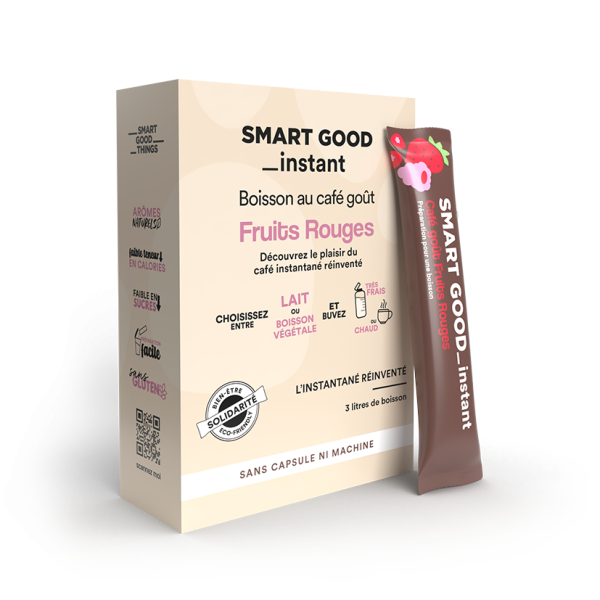 Smart Good_instant Café Fruits Rouges​